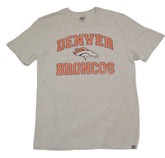 '47 Denver Broncos NFL Relay Gray Short Sleeve Tee